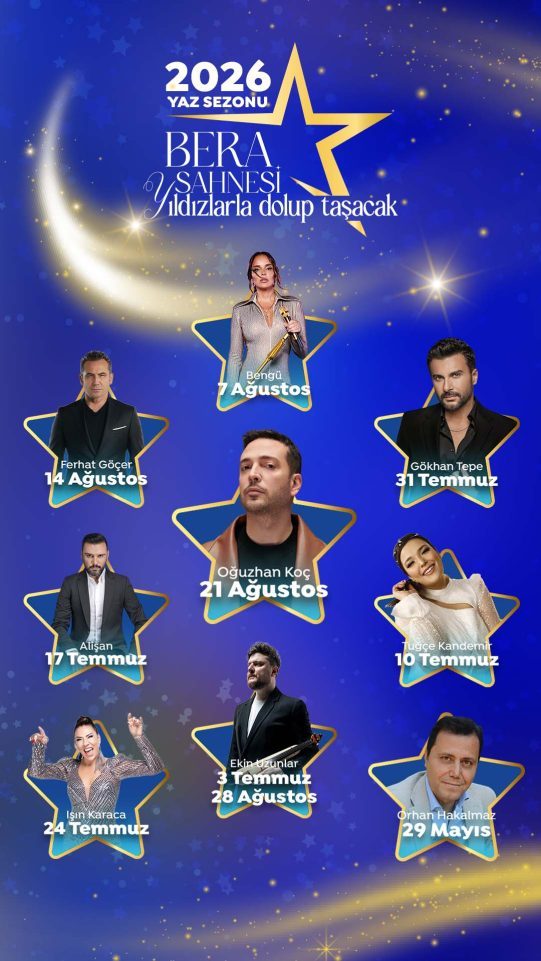 BERA ALANYA KONSERLERİ