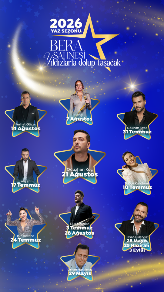 BERA ALANYA KONSERLERİ